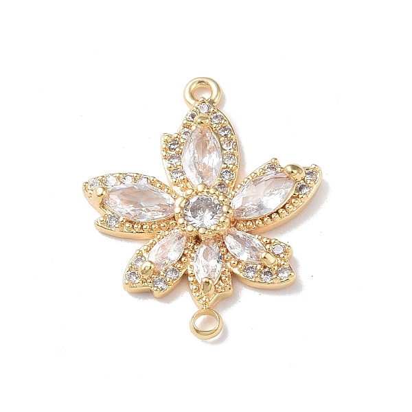 PandaHall Brass Micro Pave Cubic Zirconia Connector Charms, with Glass, Leaf Links, Real 18K Gold Plated, Clear, 22x18x3mm, Hole: 1mm...
PandaHall Brass Micro Pave Cubic Zirconia Connector Charms, with Glass, Leaf Links, Real 18K Gold Plated, Clear, 22x18x3mm, Hole: 1mm...