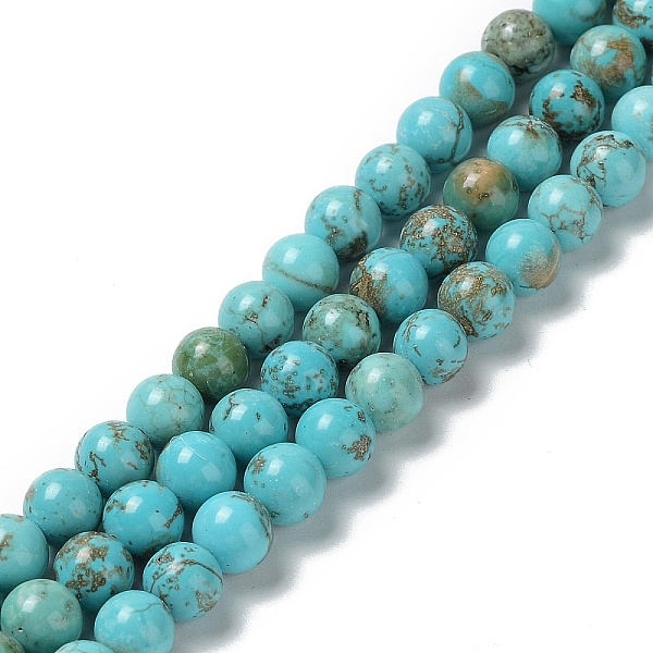 PandaHall Natural Howlite Beads Strands, Dyed, Round, 6.5mm, Hole: 0.9mm, about 63~64pcs/strand, 15.67~15.75''(39.8~40cm) Howlite Round
PandaHall Natural Howlite Beads Strands, Dyed, Round, 6.5mm, Hole: 0.9mm, about 63~64pcs/strand, 15.67~15.75''(39.8~40cm) Howlite Round