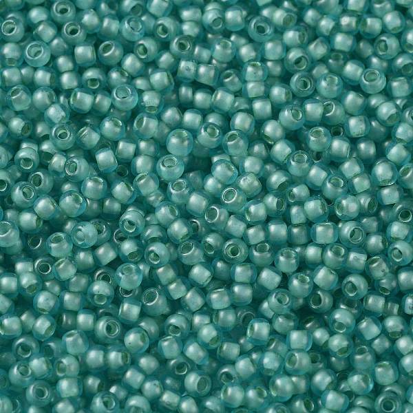 PandaHall TOHO Round Seed Beads, Japanese Seed Beads, (954F) Aqua Transparent Mint Lined Matte, 11/0, 2.2mm, Hole: 0.8mm, about 5555pcs/50g..., Cyan
PandaHall TOHO Round Seed Beads, Japanese Seed Beads, (954F) Aqua Transparent Mint Lined Matte, 11/0, 2.2mm, Hole: 0.8mm, about 5555pcs/50g..., Cyan