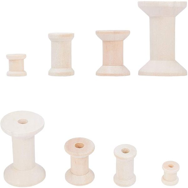 PandaHall Wooden Empty Spools for Wire, Thread Bobbins, BurlyWood, 80pcs/set Wood Orange
PandaHall Wooden Empty Spools for Wire, Thread Bobbins, BurlyWood, 80pcs/set Wood Orange