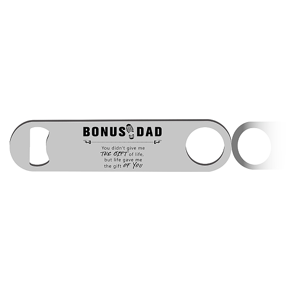 PandaHall CREATCABIN 7" Funny Bottle Opener Bonus Dad Flat Speed Openers Stainless Steel Heavy Duty For Bar Pub Beer Bartenders Home Kitchen...
PandaHall CREATCABIN 7" Funny Bottle Opener Bonus Dad Flat Speed Openers Stainless Steel Heavy Duty For Bar Pub Beer Bartenders Home Kitchen...