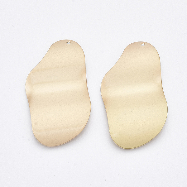 PandaHall Smooth Surface Iron Big Pendants, Cadmium Free & Lead Free, Matte Gold Color, 52x29x4.5mm, Hole: 1.8mm Iron Others
PandaHall Smooth Surface Iron Big Pendants, Cadmium Free & Lead Free, Matte Gold Color, 52x29x4.5mm, Hole: 1.8mm Iron Others