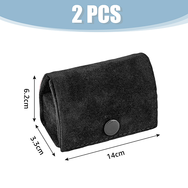 PandaHall Mini Velvet Jewelry Storage Boxes, Arch Shaped Jewelry Case for Earrings, Rings Storage, Black, 6.2x3.3x4cm Velvet Black
PandaHall Mini Velvet Jewelry Storage Boxes, Arch Shaped Jewelry Case for Earrings, Rings Storage, Black, 6.2x3.3x4cm Velvet Black