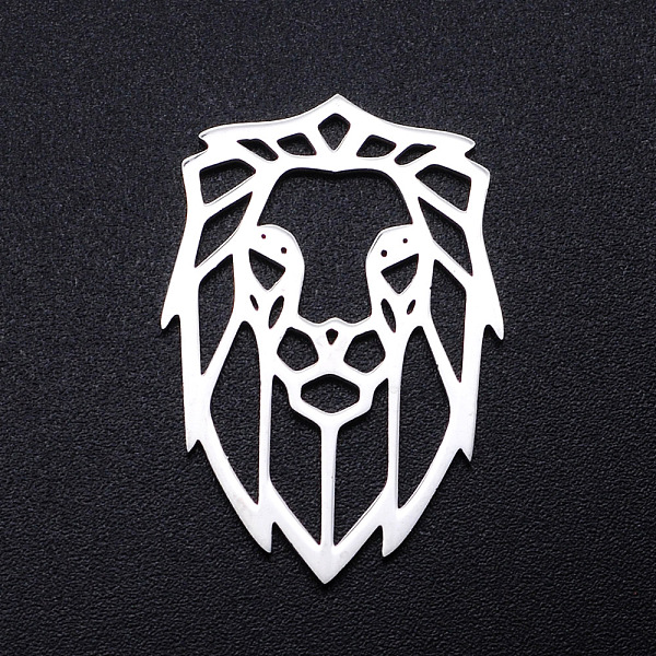 PandaHall 201 Stainless Steel Filigree Joiners Links, Laser Cut, Lion, Stainless Steel Color, 29.5x20x1mm 201 Stainless Steel Lion
PandaHall 201 Stainless Steel Filigree Joiners Links, Laser Cut, Lion, Stainless Steel Color, 29.5x20x1mm 201 Stainless Steel Lion