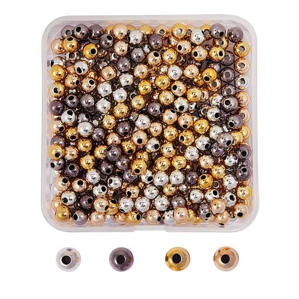 PandaHall 400Pcs 4 Colors CCB Plastic Beads, Round, Mixed Color, 6x5.5mm, Hole: 1.8mm, 100pcs/color Plastic Round
PandaHall 400Pcs 4 Colors CCB Plastic Beads, Round, Mixed Color, 6x5.5mm, Hole: 1.8mm, 100pcs/color Plastic Round