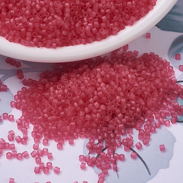 PandaHall MIYUKI Delica Beads, Cylinder, Japanese Seed Beads, 11/0, (DB0780) Dyed Semi-Frosted Transparent Bubble Gum Pink, 1.3x1.6mm, Hole...
PandaHall MIYUKI Delica Beads, Cylinder, Japanese Seed Beads, 11/0, (DB0780) Dyed Semi-Frosted Transparent Bubble Gum Pink, 1.3x1.6mm, Hole...