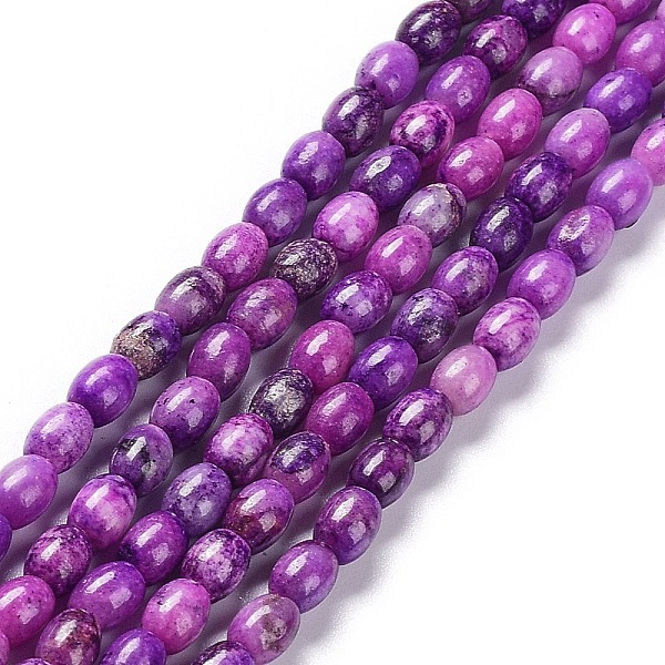 PandaHall Natural Quartz Beads Strands, Dyed, Rice, Purple, 6x4.5mm, Hole: 0.8mm, about 69~72pcs/strand, 16.14~16.34 inch(41~41.5cm) Other...
PandaHall Natural Quartz Beads Strands, Dyed, Rice, Purple, 6x4.5mm, Hole: 0.8mm, about 69~72pcs/strand, 16.14~16.34 inch(41~41.5cm) Other...