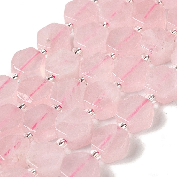 PandaHall Natural Rose Quartz Beads Strands, Hexagon, with Seed Beads, 8.5~9x8.5~10x4~5mm, Hole: 1mm, about 17~18pcs/strand, 7.48''(19cm)...
PandaHall Natural Rose Quartz Beads Strands, Hexagon, with Seed Beads, 8.5~9x8.5~10x4~5mm, Hole: 1mm, about 17~18pcs/strand, 7.48''(19cm)...