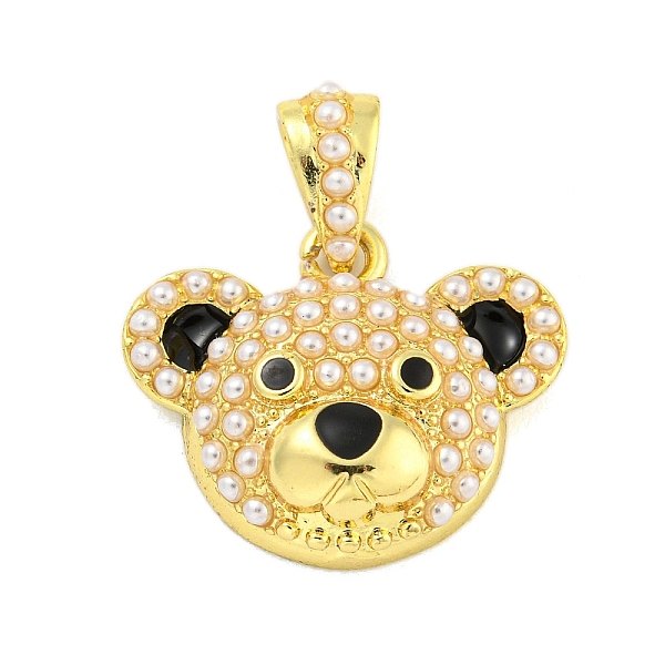 PandaHall Brass Micro Pave Clear Cubic Zirconia Pendant, with Enamel, Bear, Real 18K Gold Plated, 18.5x22mm, Hole: 5.5mm Brass+Cubic..., White
PandaHall Brass Micro Pave Clear Cubic Zirconia Pendant, with Enamel, Bear, Real 18K Gold Plated, 18.5x22mm, Hole: 5.5mm Brass+Cubic..., White