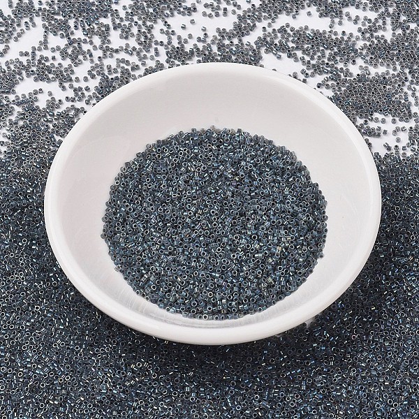 PandaHall MIYUKI Delica Beads, Cylinder, Japanese Seed Beads, 11/0, (DB1774) Gray Lined Opal AB, 1.3x1.6mm, Hole: 0.8mm, about 2000pcs/10g...
PandaHall MIYUKI Delica Beads, Cylinder, Japanese Seed Beads, 11/0, (DB1774) Gray Lined Opal AB, 1.3x1.6mm, Hole: 0.8mm, about 2000pcs/10g...