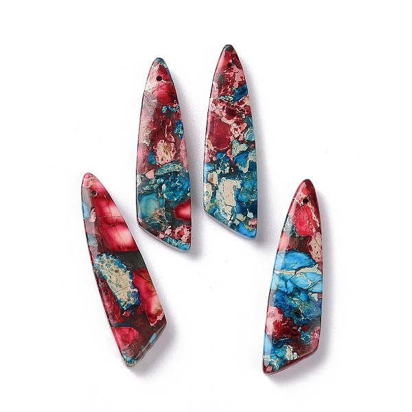 PandaHall Natural Regalite/Imperial Jasper/Sea Sediment Jasper Pendants, Dyed, Wing Shape, Red, 44x12x5mm, Hole: 1mm Imperial Jasper Wing...
PandaHall Natural Regalite/Imperial Jasper/Sea Sediment Jasper Pendants, Dyed, Wing Shape, Red, 44x12x5mm, Hole: 1mm Imperial Jasper Wing...