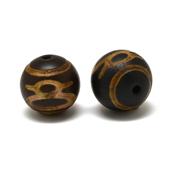 PandaHall Tibetan Style God of Wealth dZi Beads, Natural Agate Beads, Round, 14mm, Hole: 1.4mm Tibetan Agate Round
PandaHall Tibetan Style God of Wealth dZi Beads, Natural Agate Beads, Round, 14mm, Hole: 1.4mm Tibetan Agate Round