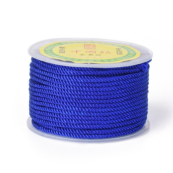 PandaHall Polyester Milan Cord for DIY Jewelry Craft Making, Blue, 3mm, about 27.34 yards(25m)/roll Polyester Blue
PandaHall Polyester Milan Cord for DIY Jewelry Craft Making, Blue, 3mm, about 27.34 yards(25m)/roll Polyester Blue
