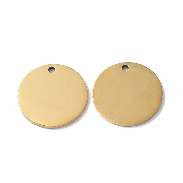 PandaHall 304 Stainless Steel Pendants, Stamping Blank Tag, Flat Round Charm, Real 18K Gold Plated, 18x1.3mm, Hole: 1.6mm 304 Stainless...
PandaHall 304 Stainless Steel Pendants, Stamping Blank Tag, Flat Round Charm, Real 18K Gold Plated, 18x1.3mm, Hole: 1.6mm 304 Stainless...