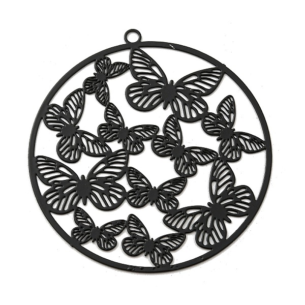 PandaHall Spray Printed 430 Stainless Steel Pendants, Etched Metal Embellishments, Black, Flat Round, 46.5x44x0.3mm, Hole: 2mm 430 Stainless...
PandaHall Spray Printed 430 Stainless Steel Pendants, Etched Metal Embellishments, Black, Flat Round, 46.5x44x0.3mm, Hole: 2mm 430 Stainless...