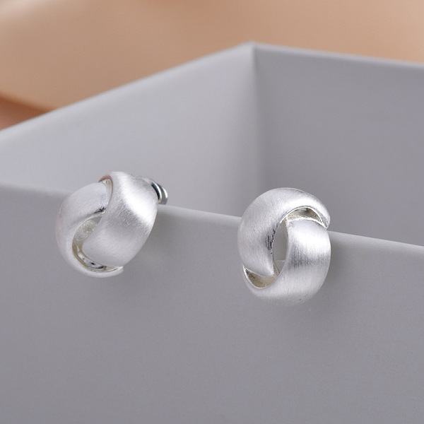 PandaHall Cross Drawbench Brass Half Hoop Stud Earrings for Women, Silver, 13x10mm Brass Cross
PandaHall Cross Drawbench Brass Half Hoop Stud Earrings for Women, Silver, 13x10mm Brass Cross