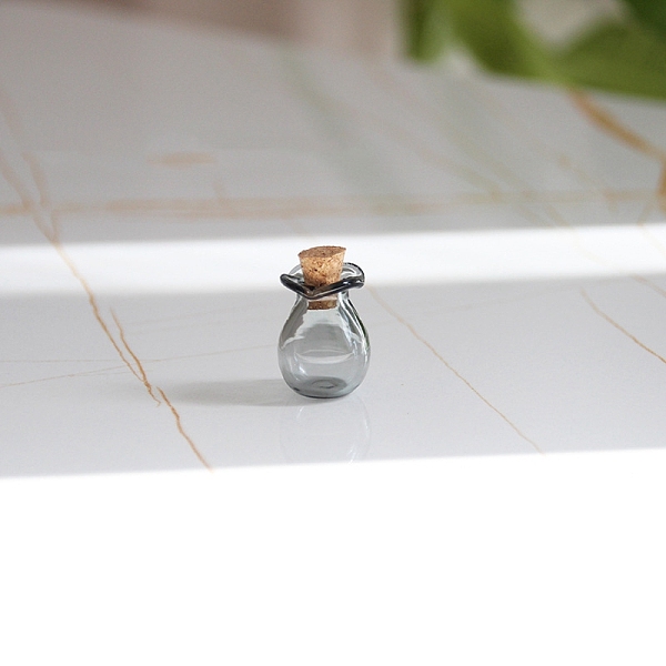 PandaHall Glass Bottles Ornament, Micro Landscape Home Dollhouse Accessories, Pretending Prop Decorations, Gray, 1.5x1.9cm Glass Bottle Gray
PandaHall Glass Bottles Ornament, Micro Landscape Home Dollhouse Accessories, Pretending Prop Decorations, Gray, 1.5x1.9cm Glass Bottle Gray