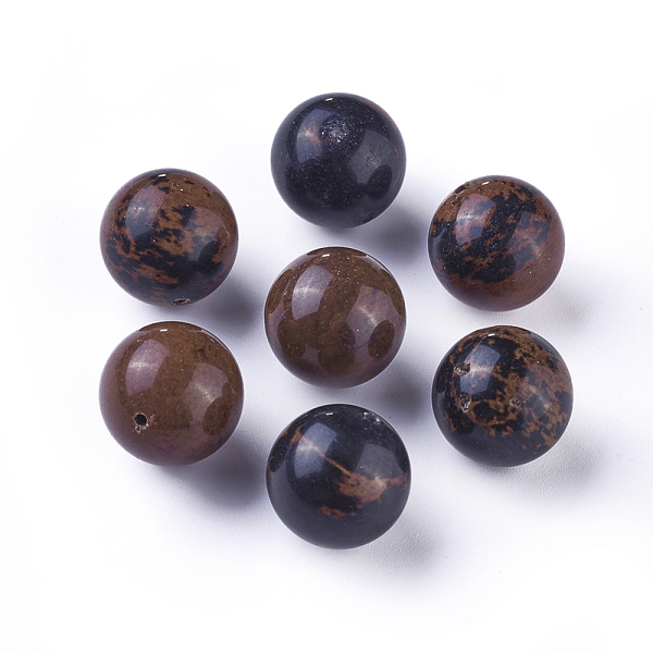PandaHall Natural Mahogany Obsidian Beads, Round, 14mm, Hole: 1.2mm Mahogany Obsidian Round
PandaHall Natural Mahogany Obsidian Beads, Round, 14mm, Hole: 1.2mm Mahogany Obsidian Round