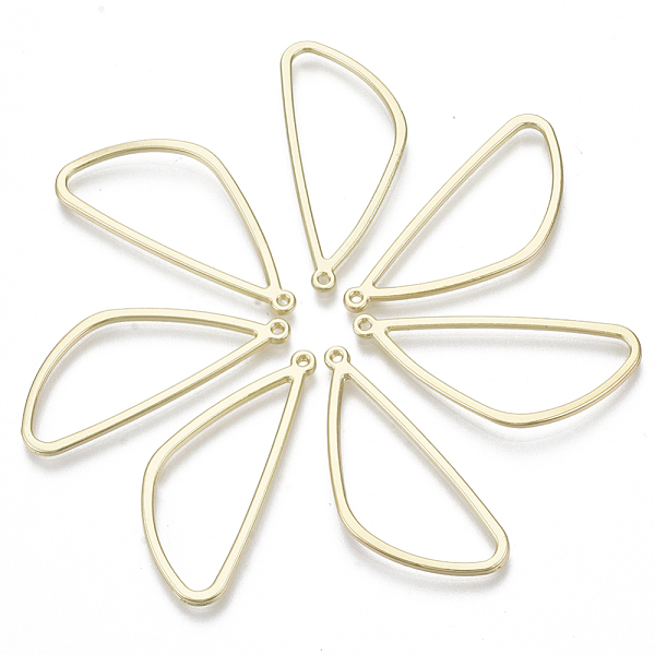 PandaHall Alloy Pendants, Triangle, Light Gold, 36x15x1.5mm, Hole: 1mm Alloy Triangle
PandaHall Alloy Pendants, Triangle, Light Gold, 36x15x1.5mm, Hole: 1mm Alloy Triangle