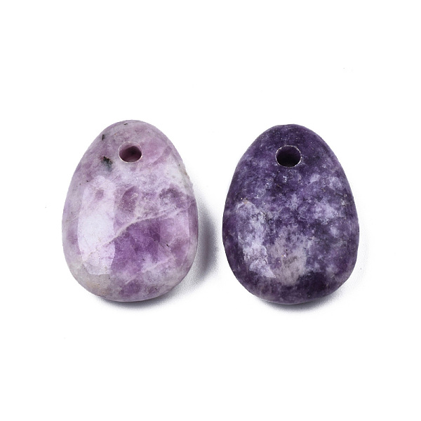 PandaHall Natural Lepidolite Pendants, Large Hole Pendant, Teardrop Charm, 35x25x11.5mm, Hole: 4mm Lepidolite Teardrop
PandaHall Natural Lepidolite Pendants, Large Hole Pendant, Teardrop Charm, 35x25x11.5mm, Hole: 4mm Lepidolite Teardrop