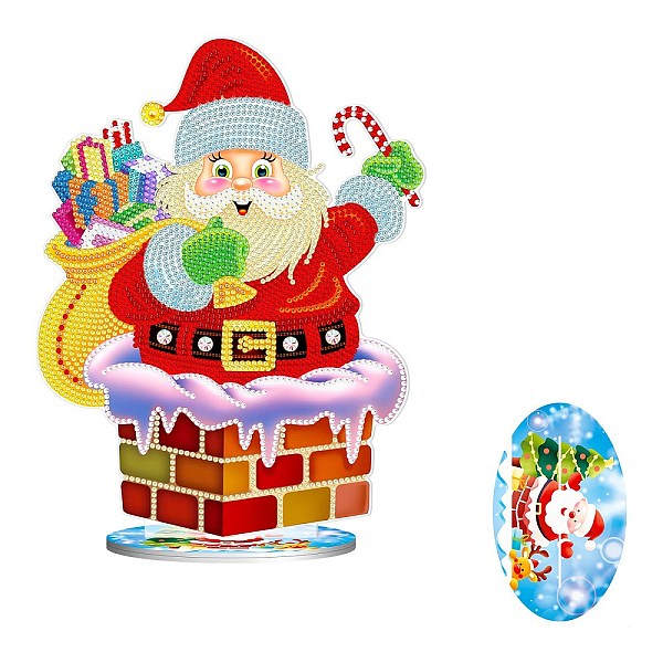 PandaHall DIY Christmas Theme Display Decor Diamond Painting Kits, Including Plastic Board, Resin Rhinestones, Pen, Tray Plate and Glue Clay...
PandaHall DIY Christmas Theme Display Decor Diamond Painting Kits, Including Plastic Board, Resin Rhinestones, Pen, Tray Plate and Glue Clay...