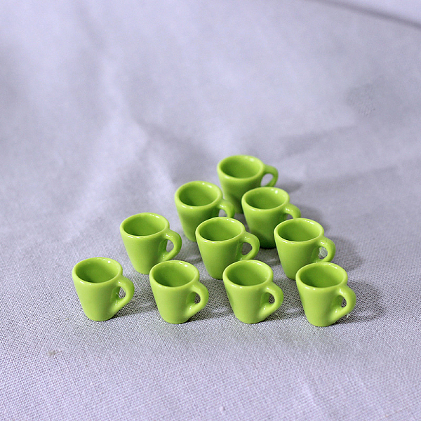 PandaHall Resin Miniature Teacup Ornaments, Micro Landscape Garden Dollhouse Accessories, Pretending Prop Decorations, Yellow Green, 16x13mm...
PandaHall Resin Miniature Teacup Ornaments, Micro Landscape Garden Dollhouse Accessories, Pretending Prop Decorations, Yellow Green, 16x13mm...