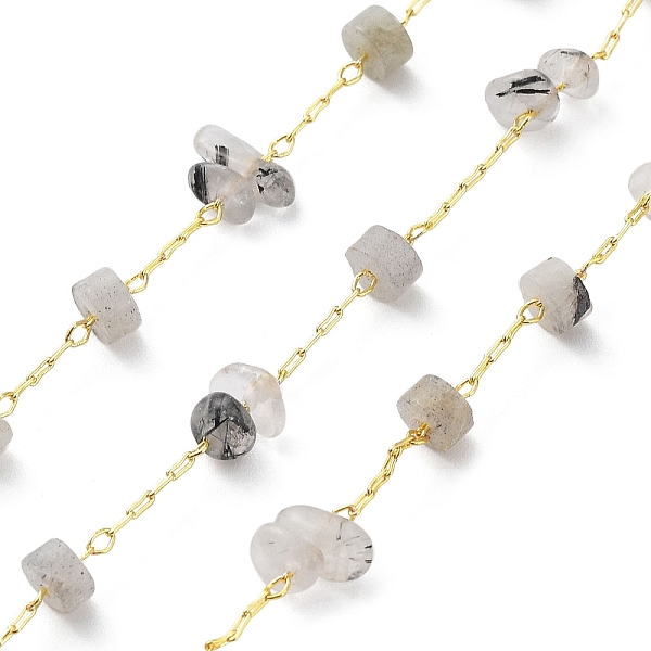 PandaHall Natural Mixed Stone Chips & Disc Beaded Chains, with Brass Findings, Soldered, with Spool, Real 18K Gold Plated, 4x2mm, 4~9x3~4mm...
PandaHall Natural Mixed Stone Chips & Disc Beaded Chains, with Brass Findings, Soldered, with Spool, Real 18K Gold Plated, 4x2mm, 4~9x3~4mm...