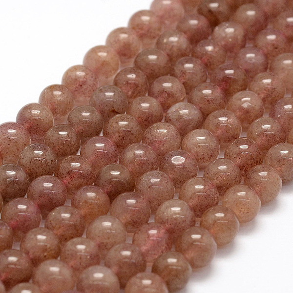 PandaHall Natural Strawberry Quartz Beads Strands, Round, 8mm, Hole: 1mm, about 49pcs/strand, 15.3 inch Strawberry Quartz Round Pink
PandaHall Natural Strawberry Quartz Beads Strands, Round, 8mm, Hole: 1mm, about 49pcs/strand, 15.3 inch Strawberry Quartz Round Pink