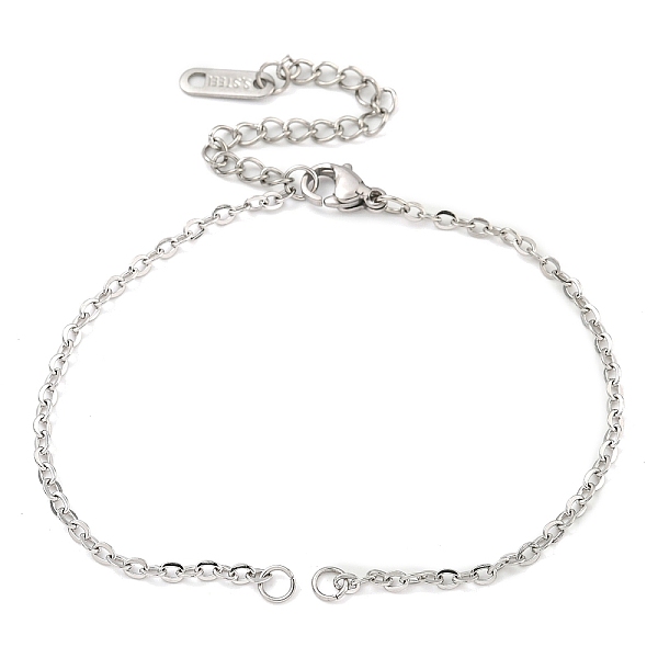 PandaHall 304 Stainless Steel Cable Chains Bracelet Making, with Lobster Claw Clasps and Chain Extenders, Stainless Steel Color, 7 inch...
PandaHall 304 Stainless Steel Cable Chains Bracelet Making, with Lobster Claw Clasps and Chain Extenders, Stainless Steel Color, 7 inch...