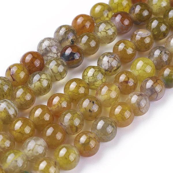 PandaHall Dyed Natural Dragon Veins Agate Beads Strands, Round, 6mm, Hole: 1mm, about 62pcs/strand, 15.74 inch Dragon Veins Agate Round..., Brown
PandaHall Dyed Natural Dragon Veins Agate Beads Strands, Round, 6mm, Hole: 1mm, about 62pcs/strand, 15.74 inch Dragon Veins Agate Round..., Brown