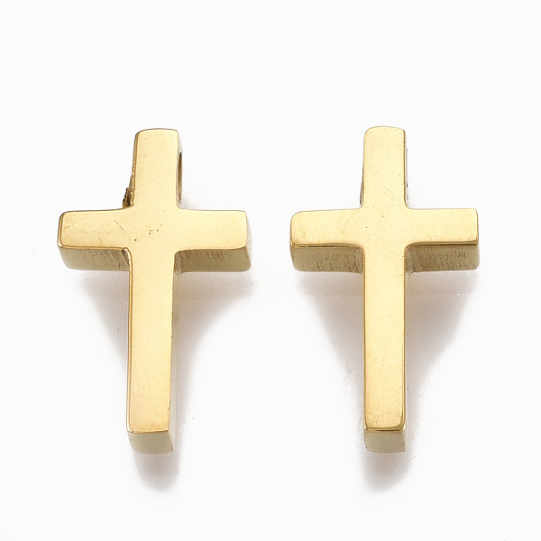 PandaHall 304 Stainless Steel Tiny Cross Charms, Golden, 12x7x3mm, Hole: 1.8mm 304 Stainless Steel Cross
PandaHall 304 Stainless Steel Tiny Cross Charms, Golden, 12x7x3mm, Hole: 1.8mm 304 Stainless Steel Cross