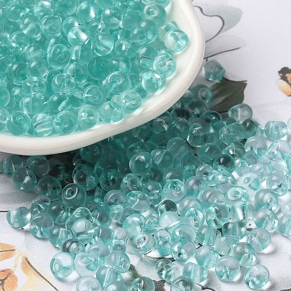 PandaHall Transparent Acrylic Beads, Round, Turquoise, 5.5x5x4mm, Hole: 1.2mm, about 8333pcs/set Acrylic Round Green
PandaHall Transparent Acrylic Beads, Round, Turquoise, 5.5x5x4mm, Hole: 1.2mm, about 8333pcs/set Acrylic Round Green