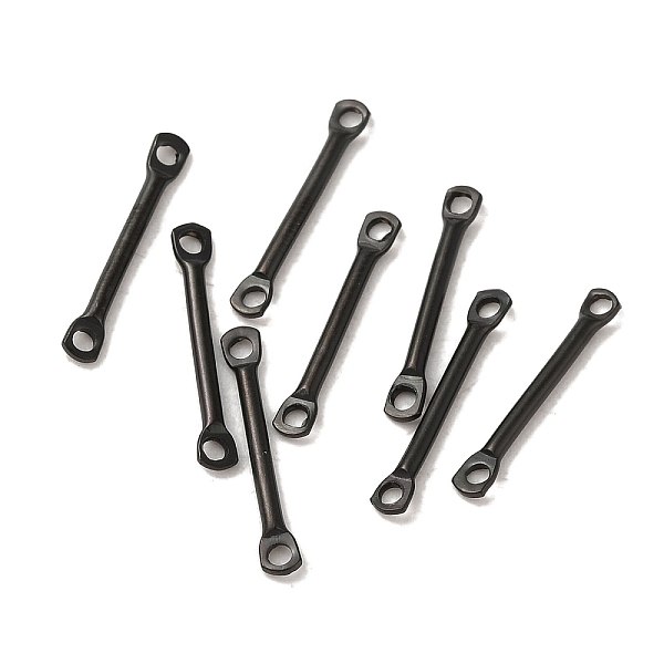 PandaHall 304 Stainless Steel Connector Charms, Bar Links, Black, 15x2.5x1.2mm, Hole: 1.2mm 304 Stainless Steel Stick
PandaHall 304 Stainless Steel Connector Charms, Bar Links, Black, 15x2.5x1.2mm, Hole: 1.2mm 304 Stainless Steel Stick