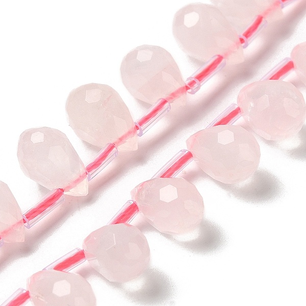 PandaHall Natural Rose Quartz Beads Strands, Faceted, Top Drilled, Teardrop, 9~10.5x6~6.5mm, Hole: 0.7mm, about 45pcs/strand, 15.59~16.14''...
PandaHall Natural Rose Quartz Beads Strands, Faceted, Top Drilled, Teardrop, 9~10.5x6~6.5mm, Hole: 0.7mm, about 45pcs/strand, 15.59~16.14''...