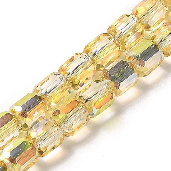 PandaHall Electroplate Glass Beads Strands, Faceted, Column, Champagne Yellow, 6x6.5mm, Hole: 1mm, about 72pcs/strand, 20.87''(53cm) Glass...
PandaHall Electroplate Glass Beads Strands, Faceted, Column, Champagne Yellow, 6x6.5mm, Hole: 1mm, about 72pcs/strand, 20.87''(53cm) Glass...