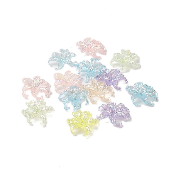 PandaHall Transparent Acrylic Bead Caps, Flower, Mixed Color, 37x42.5x8mm, Hole: 3mm, 113pcs/250g Acrylic Multicolor
PandaHall Transparent Acrylic Bead Caps, Flower, Mixed Color, 37x42.5x8mm, Hole: 3mm, 113pcs/250g Acrylic Multicolor