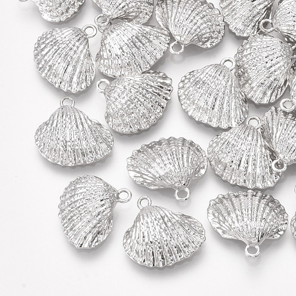 PandaHall Brass Charms, Shell, Real Platinum Plated, 14x15x5mm, Hole: 1mm Brass Shell Shape
PandaHall Brass Charms, Shell, Real Platinum Plated, 14x15x5mm, Hole: 1mm Brass Shell Shape