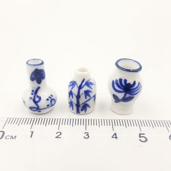 PandaHall Blue and White Porcelain Vase Miniature Ornaments, Micro Landscape Garden Dollhouse Accessories, Pretending Prop Decorations...
PandaHall Blue and White Porcelain Vase Miniature Ornaments, Micro Landscape Garden Dollhouse Accessories, Pretending Prop Decorations...
