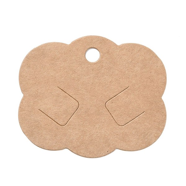 PandaHall Blank Kraft Paper Hair Clip Display Cards, Flower, BurlyWood, 5x6x0.05cm, Hole: 6mm Paper Cloud Orange
PandaHall Blank Kraft Paper Hair Clip Display Cards, Flower, BurlyWood, 5x6x0.05cm, Hole: 6mm Paper Cloud Orange