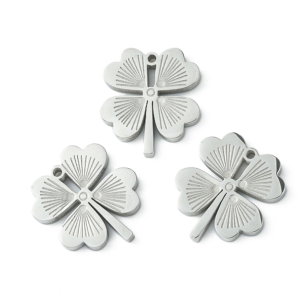 PandaHall 304 Stainless Steel Manual Polishing Pendants, Clover Charm, Stainless Steel Color, 18x16x2mm, Hole: 1.2mm 304 Stainless Steel...
PandaHall 304 Stainless Steel Manual Polishing Pendants, Clover Charm, Stainless Steel Color, 18x16x2mm, Hole: 1.2mm 304 Stainless Steel...