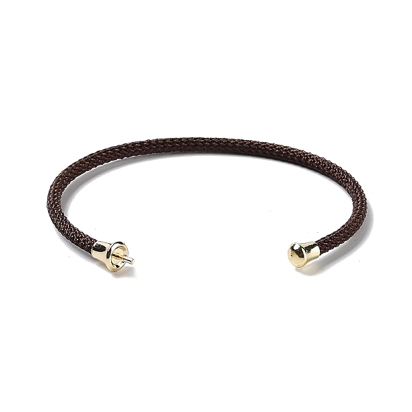 PandaHall Stainless Steel Cuff Bangle Making, with Golden Tone Brass Finding, for Half Drilled Beads, Coconut Brown, Inner Diameter...
PandaHall Stainless Steel Cuff Bangle Making, with Golden Tone Brass Finding, for Half Drilled Beads, Coconut Brown, Inner Diameter...