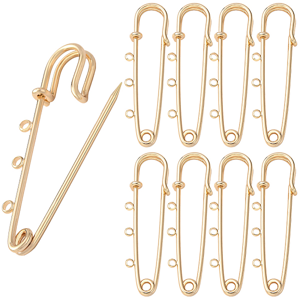 PandaHall BENECREAT 10Pcs 18K Gold Plated Brass Brooch Findings, Pins Fasteners Wedding Jeans Sweater Shawl Clips with 3 Loops for Knitted...
PandaHall BENECREAT 10Pcs 18K Gold Plated Brass Brooch Findings, Pins Fasteners Wedding Jeans Sweater Shawl Clips with 3 Loops for Knitted...