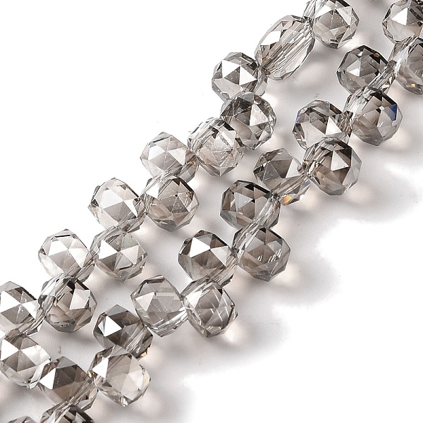 PandaHall Pearl Luster Plated Electroplate Beads Strands, Faceted, Rondelle, Gray, 8x6mm, Hole: 1.2mm, about 96~98pcs/strand, 20.47~20.87''...
PandaHall Pearl Luster Plated Electroplate Beads Strands, Faceted, Rondelle, Gray, 8x6mm, Hole: 1.2mm, about 96~98pcs/strand, 20.47~20.87''...