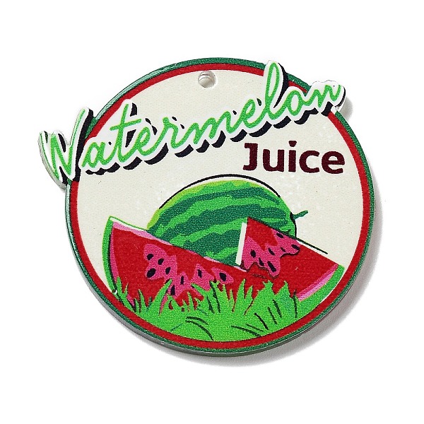 PandaHall Fruit Theme Acrylic Pendants, Watermelon, 37.5x40x2.5mm, Hole: 1.5mm Acrylic Watermelon
PandaHall Fruit Theme Acrylic Pendants, Watermelon, 37.5x40x2.5mm, Hole: 1.5mm Acrylic Watermelon