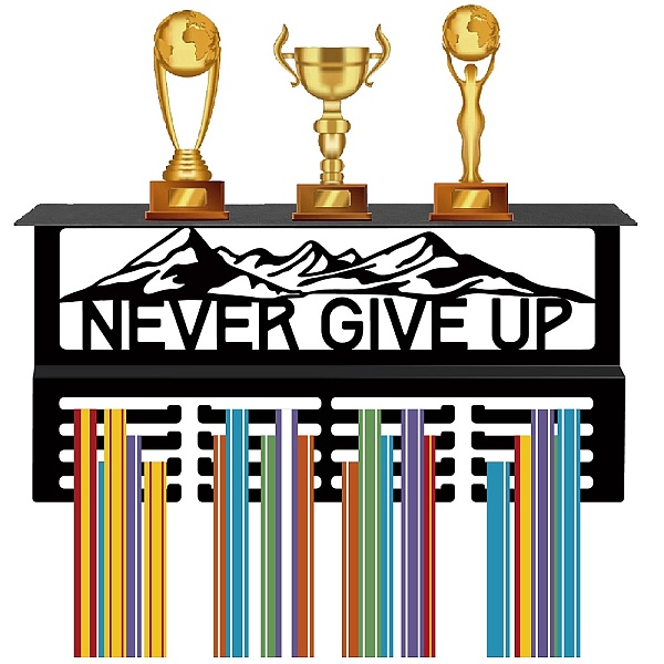 PandaHall CREATCABIN Never Give Up Medal Hanger Display Trophy Shelf Medal Holder with Shelf Stand Sports Mountain 4 Rows Metal Hanging Wall...
PandaHall CREATCABIN Never Give Up Medal Hanger Display Trophy Shelf Medal Holder with Shelf Stand Sports Mountain 4 Rows Metal Hanging Wall...
