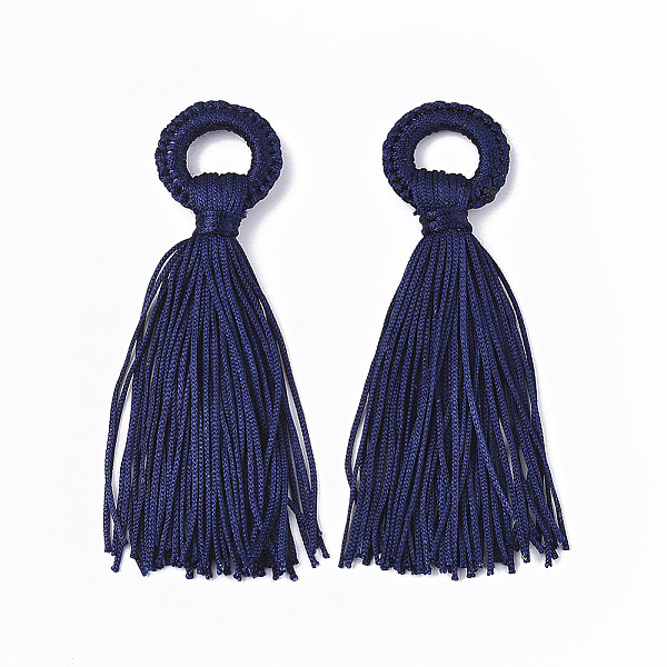 PandaHall Polyester Tassel Big Pendant Decorations, Prussian Blue, 98~110x24~26x10~15mm, Hole: 14mm Polyester Blue
PandaHall Polyester Tassel Big Pendant Decorations, Prussian Blue, 98~110x24~26x10~15mm, Hole: 14mm Polyester Blue