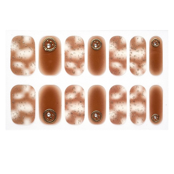 PandaHall Full Cover Ombre Nails Wraps, Glitter Powder Color Street Nail Strips, Self-Adhesive, for Nail Tips Decorations, Peru, 24x8mm..., Brown
PandaHall Full Cover Ombre Nails Wraps, Glitter Powder Color Street Nail Strips, Self-Adhesive, for Nail Tips Decorations, Peru, 24x8mm..., Brown