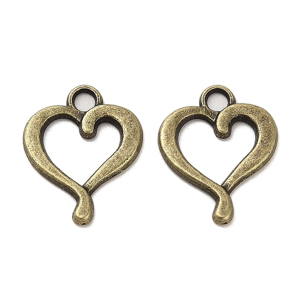 PandaHall Tibetan Style Alloy Pendants, Cadmium Free & Lead Free, Heart, Antique Bronze, 18x14.5x1.5mm, Hole: 2.1mm, about 1408pcs/1000g...
PandaHall Tibetan Style Alloy Pendants, Cadmium Free & Lead Free, Heart, Antique Bronze, 18x14.5x1.5mm, Hole: 2.1mm, about 1408pcs/1000g...