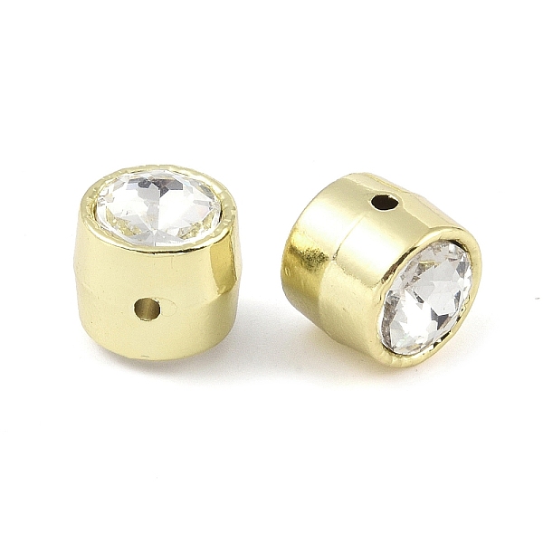 PandaHall Rack Plating Alloy Beads, with Rhinestone, Tube, Crystal, 11x11mm, Hole: 1.6mm Alloy Tube Clear
PandaHall Rack Plating Alloy Beads, with Rhinestone, Tube, Crystal, 11x11mm, Hole: 1.6mm Alloy Tube Clear
