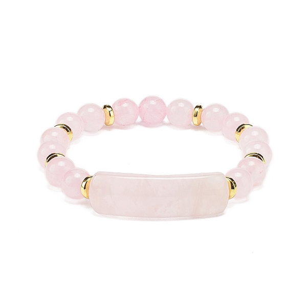 PandaHall Natural Rose Quartz Rectangle Beaded Stretch Bracelet, Gemstone Jewelry for Women, Inner Diameter: 2 inch(5.1cm) Rose Quartz
PandaHall Natural Rose Quartz Rectangle Beaded Stretch Bracelet, Gemstone Jewelry for Women, Inner Diameter: 2 inch(5.1cm) Rose Quartz